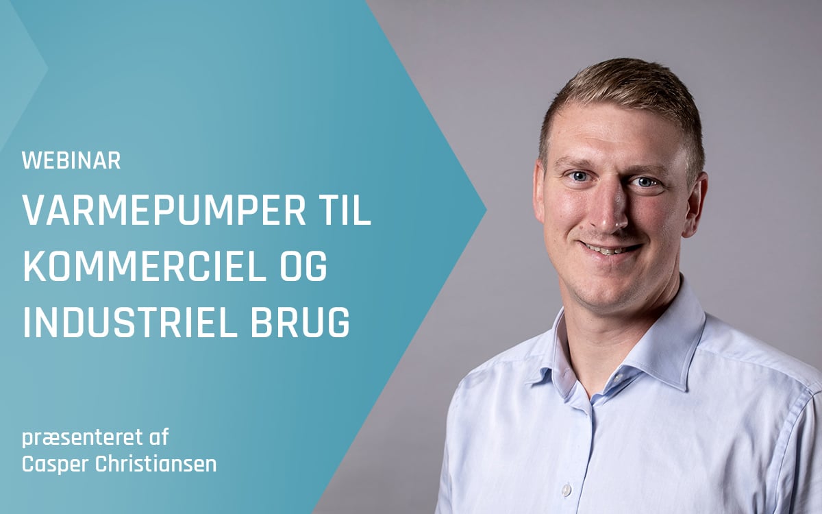 Advansor-webinar – Varmepumper til kommerciel og industriel brug